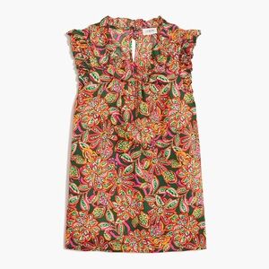 buy 2 get one free🥰😎 jCrew Floral Sleeveless Top